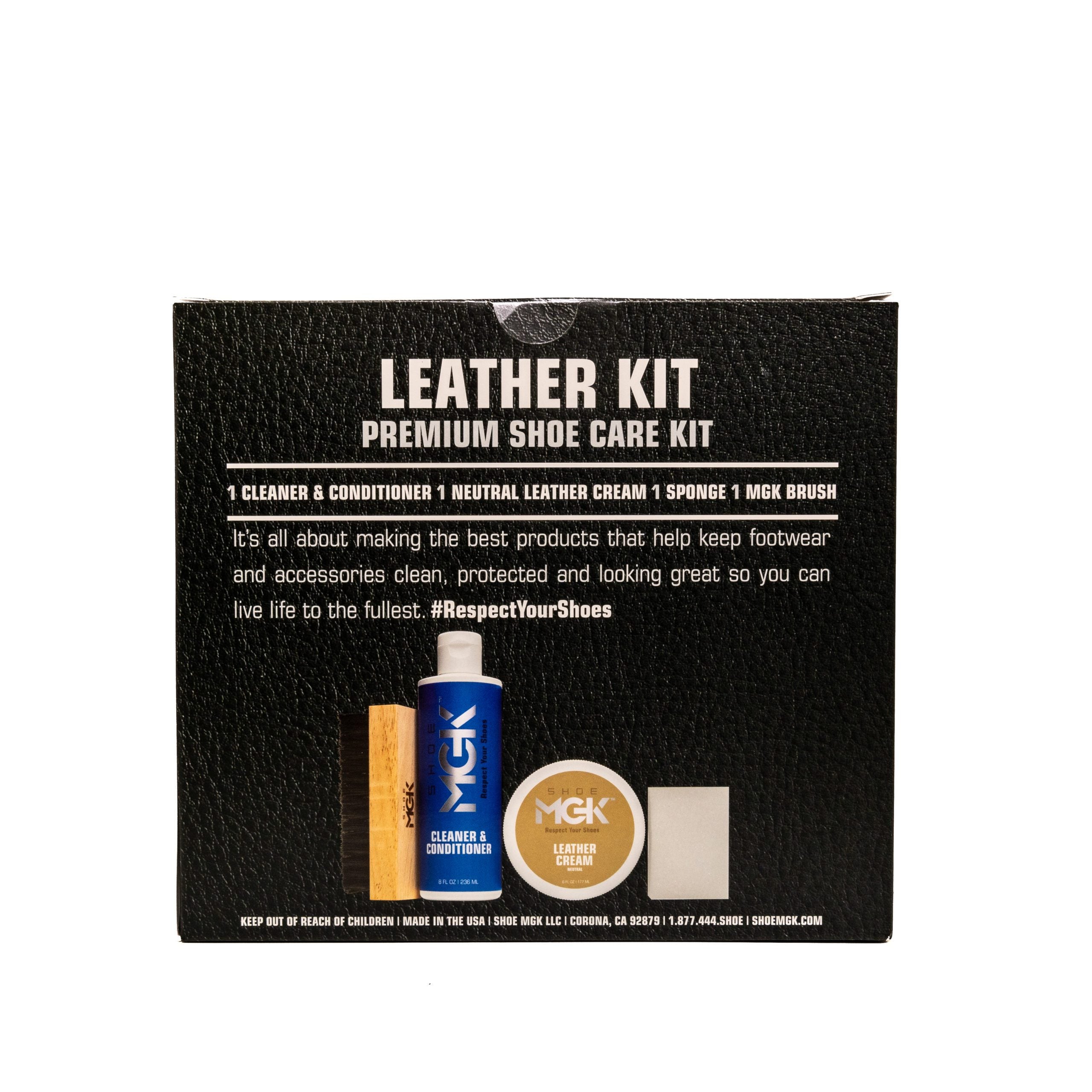 Leather shoe care kit online